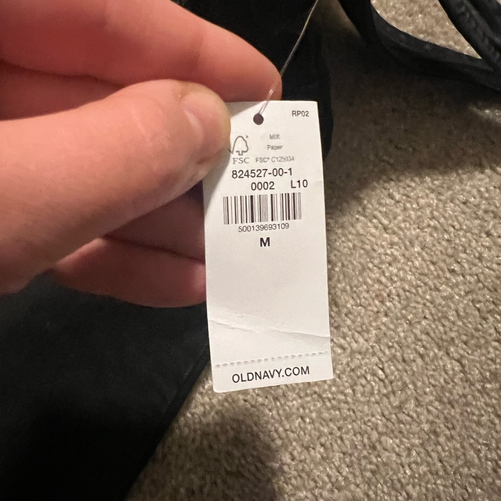 Old Navy Black Midi Dress - Square Neck Tank Style - Picture 7 of 10